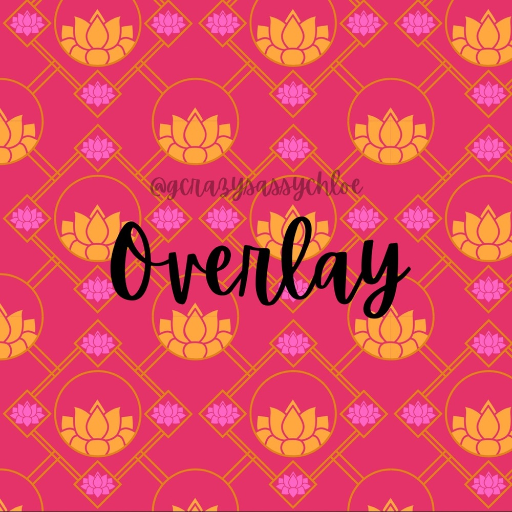 Overlay / sheer art designs